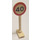 LEGO Roadsign Round with &#039;40&#039; Speed Limit