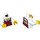 LEGO Robber Minifig Torso (973 / 76382)