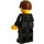 LEGO Robber med Open Leather Jakke over Prison Skjorte Minifigur