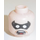 LEGO Robin Head with Black Eye Mask (Safety Stud) (10332 / 99788)