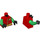 LEGO Robin Torso med Gul R (973 / 76382)