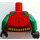 LEGO Robin with Green Legs and Red Mask Minifig Torso (973 / 76382)