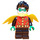 LEGO Robin med Medium Ben og Kappe Minifigur