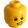 LEGO Rocket boy Minifigure Head (Recessed Solid Stud) (3626 / 32635)