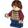 LEGO Ron Weasley - Donkerrood Plaid Shirt Minifiguur