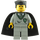 LEGO Ron Weasley/Vincent Crabbe met Slytherin Kleding Minifiguur