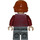 LEGO Ron Weasley with Dark Red Jumper and Gray Legs Minifigure