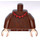 LEGO Ron Weasley mit Reddish Braun Jacke und Ruffle Hemd Minifigur Torso (973 / 76382)