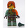 LEGO Ronin met Donkergroen Gezicht Masker Minifiguur