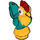 LEGO Rooster con Turquoise e Arancione (67602)