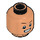 LEGO Rowan Minifigure Head (Recessed Solid Stud) (3626 / 26692)