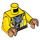 LEGO Rowan con Amarillo Chaqueta Minifigura Torso (973 / 76382)