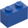 LEGO Royal Blue Brick 1 x 2 with Bottom Tube (3004 / 93792)