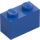 LEGO Royal Blue Brick 1 x 2 with Bottom Tube (3004 / 93792)