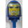 LEGO Royal Blue King Mathias Large Figure Head with Gold Line