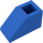 LEGO Bleu royal Pente 1 x 2 (45°) Inversé (3665)