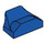 LEGO Koningsblauw Helling 1 x 2 x 0.7 Gebogen met Fin (47458 / 81300)