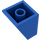 LEGO Bleu royal Pente 2 x 2 x 2 (65°) avec tube inférieur (3678)