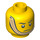 LEGO Royal Guard Head (Safety Stud) (3626 / 97090)
