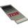 LEGO Roer 2 x 4 x 6 met 7238 en Zwart Lines Patroon aan Both Zijkanten Sticker (6239)