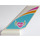 LEGO Rudder 2 x 4 x 6 with &#039;HLA&#039; in the heart with wings, on both sides Sticker (6239)