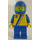 LEGO &quot;S&quot; Racer Bleu/Jaune Figurine