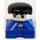 LEGO Sailor met 2 x 2 Blauw Basis Duplo Figuur