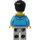LEGO Sailor mit Rettungsweste Minifigur