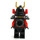 LEGO Samurai X (Nya) with Black Shoulder Armor and Red Sash Belt Minifigure