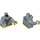 LEGO Sandblau Apprentice Affe King Minifig Torso (973 / 76382)