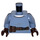 LEGO Sand Blue Ben Kenobi Minifig Torso (973 / 76382)