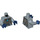 LEGO Sand Blue Blista Minifig Torso (973 / 76382)