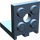 LEGO Sand Blue Bracket 2 x 2 - 2 x 2 Up (3956 / 35262)