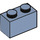 LEGO Sandblau Backstein 1 x 2 mit Unterrohr (3004 / 93792)