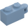 LEGO Sand Blue Brick 1 x 2 with Hinge Shaft (Flush Shaft) (34816)