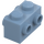 LEGO Sandblau Stein 1 x 2 mit Noppen auf Gegenseiten (52107)