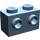 LEGO Bleu sable Brique 1 x 2 avec Goujons sur Côtés opposés (52107)