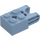 LEGO Sand Blue Brick 2 x 2 with Ball Socket and Axlehole (Wide Socket) (92013)