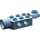 LEGO Sandblau Backstein 2 x 3 mit Horizontal Scharnier und Socket (47454)