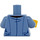 LEGO Sand Blue Dr. McScrubs Minifig Torso (973 / 76382)