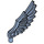 LEGO Zandblauw Feathered Minifig Vleugel (11100)