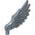 LEGO Zandblauw Feathered Minifig Vleugel (11100)