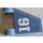 LEGO Bleu sable Drapeau 2 x 2 Angled avec Droite Main &quot;16&quot; Autocollant sans bord évasé (44676)