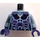 LEGO Zandblauw Harpy Minifiguur Torso (973 / 76382)