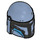 LEGO Sand Blue Helmet with Sides Holes with Paz Vizsla Azure and Black Pattern (78719 / 87610)