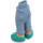 LEGO Pískově modrá Boky s Krátký Kalhoty s Turquoise Shoes (101347)