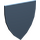 LEGO Bleu sable Minifig Bouclier Triangulaire (3846)