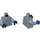 LEGO Sand Blue Minifig Torso (76382 / 88585)