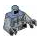 LEGO Zandblauw Minifig Torso Scuba Suit met Utility Riem Print met 3 Pouches Voorkant, 3 Pouches Rug (973 / 76382)