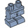 LEGO Bleu sable Minifigure Courbé Jambes avec Noir Fur (24323 / 33508)